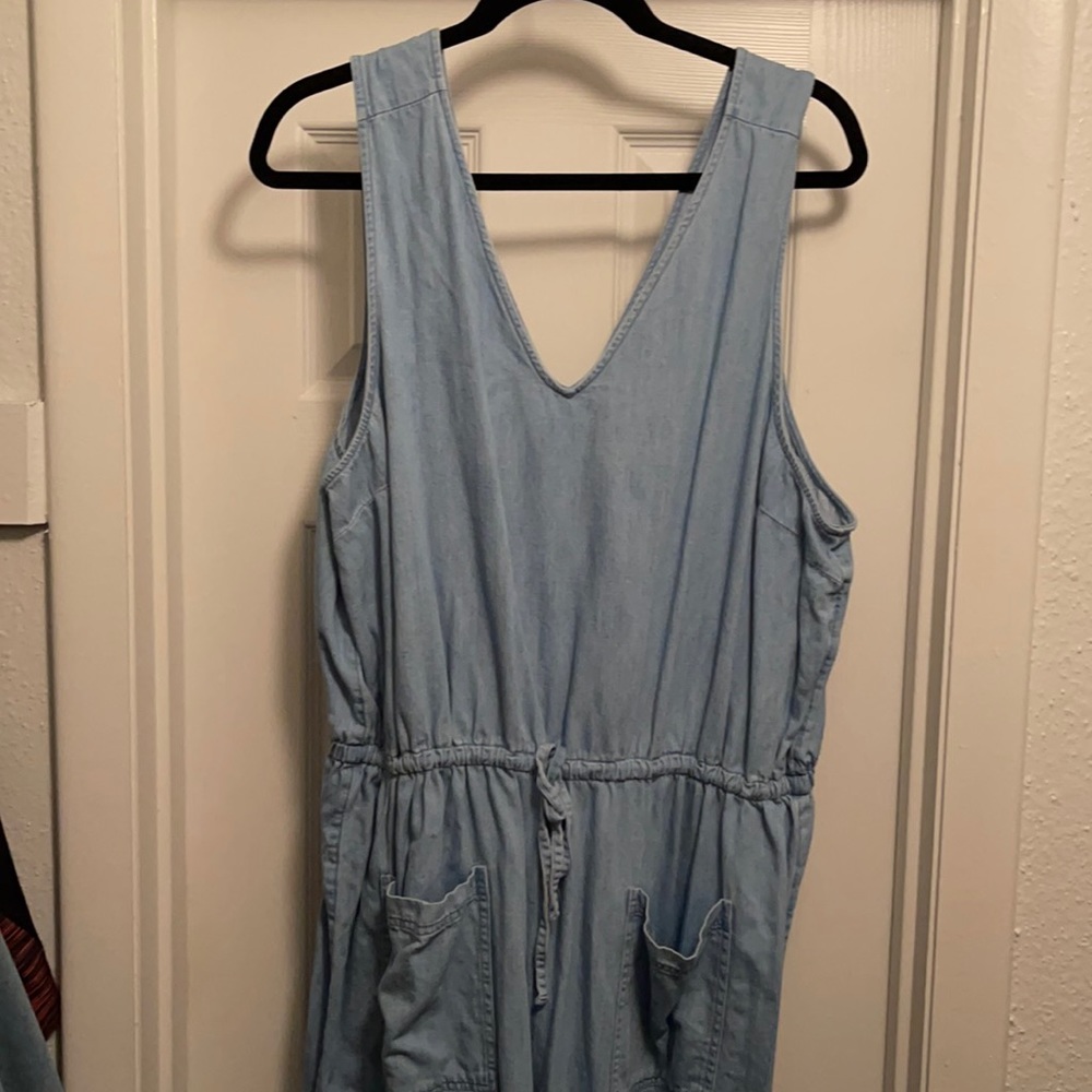 XXL Old Navy Denim Jumpsuit
